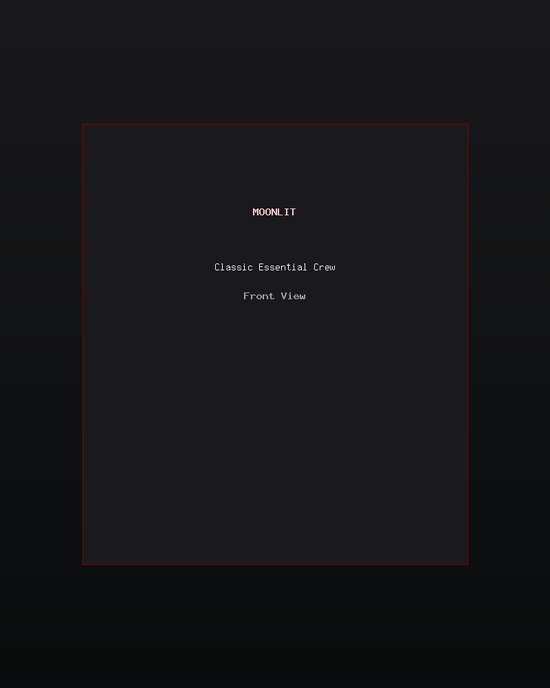 Classic Essential Crew — Front view
